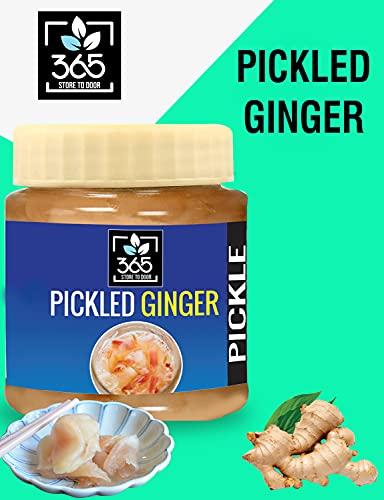 365 STORE TO DOOR 365 STORE TO DOOR Ginger Pickle, 500g | Adrak Ka Achaar | Without Oil | Homemade, No Preservatives, No Oil | 100% Pure & Hygiene | Ready to Eat