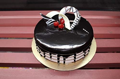 80 ROSE GARDEN 80 Rose Garden Choco Vanila Cake for Birthday, Anniversary, Special Occasion -500 Grams