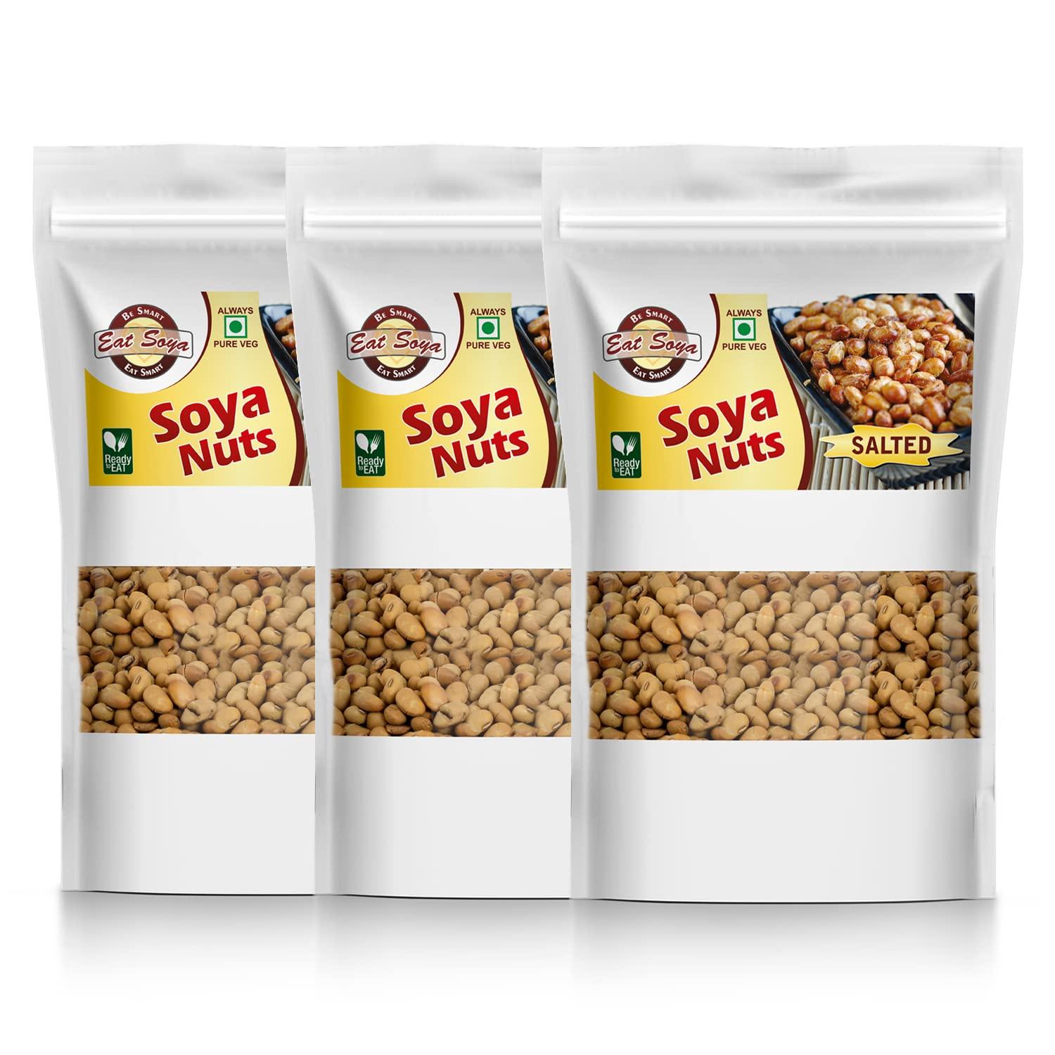 Eat Soya...BE SMART EAT SMART EAT SOYA Roasted Soy Nuts (Simple Salted)