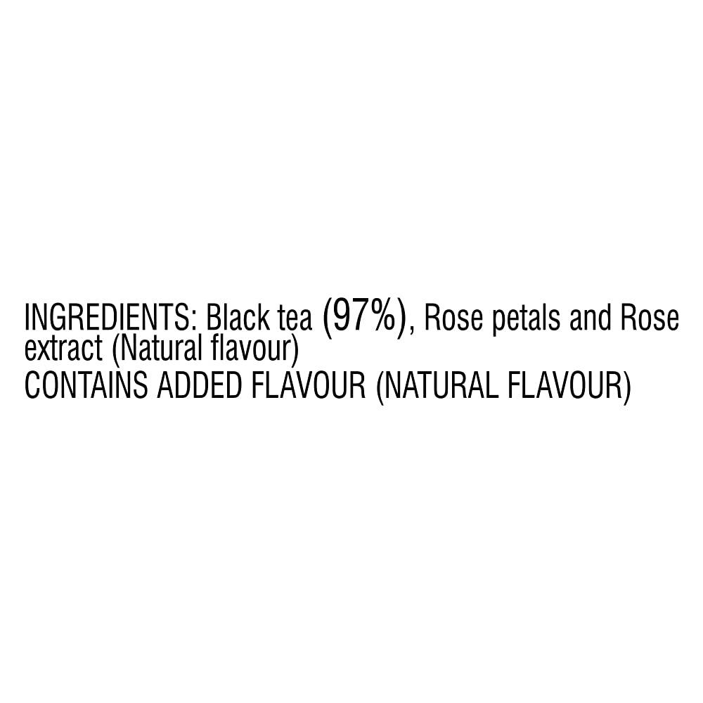 RIPPLE Ripple Premium Black Tea with Natural Rose Petals and Extracts - 125gm
