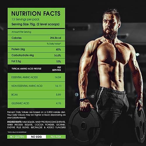 Zenith Nutrition Zenith Sports Essential Whey 1kg | 24g Protein | 5.8g BCAA | Accelerate Performance | Muscle gain | Choco Hazel Fusion