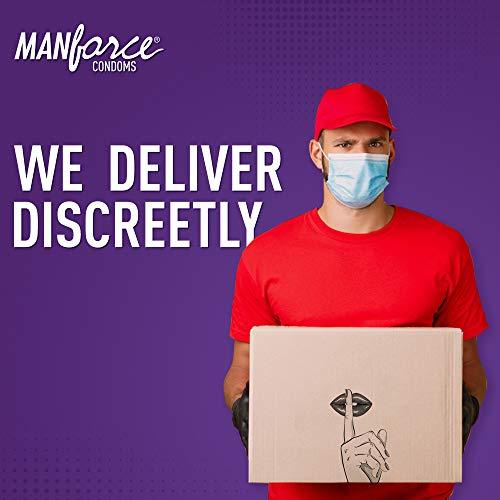 Manforce Manforce Black Grapes Dotted Condoms - 20 Pieces