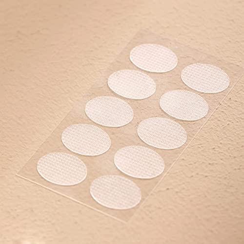 QualiTrue QualiTrue Ear Lobe Tape/Invisible Ear lobe Support Patch For Heavy Earrings, Ear Lifter Transparent Waterproof Medical Sticker Patches for Long Time Wearing Ear Hole Closer (Pack of 30)