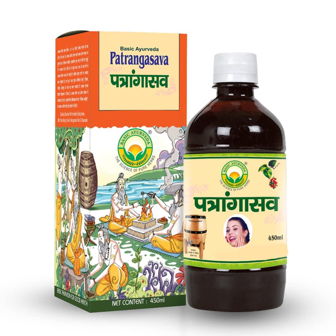 BASIC AYURVEDA BASIC AYURVEDA Patrangasava Syrup 450 ml |