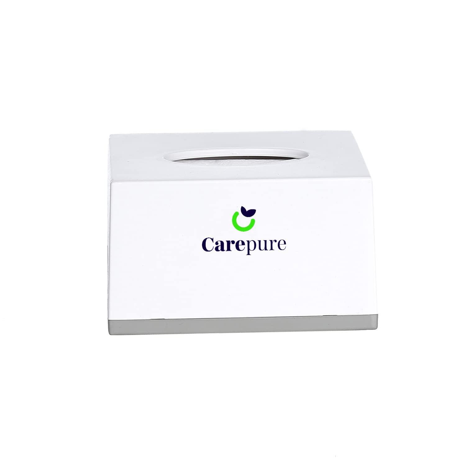Carepure Carepure Pop Up Table Top Facial Tissue Paper Dispenser Car Hotel Bathroom Tissue Box with Lock, Free 2 Ply Pop Up Soft Facial Tissue Paper Napkin. Size : 4 X 8 cmPop Up With lock)