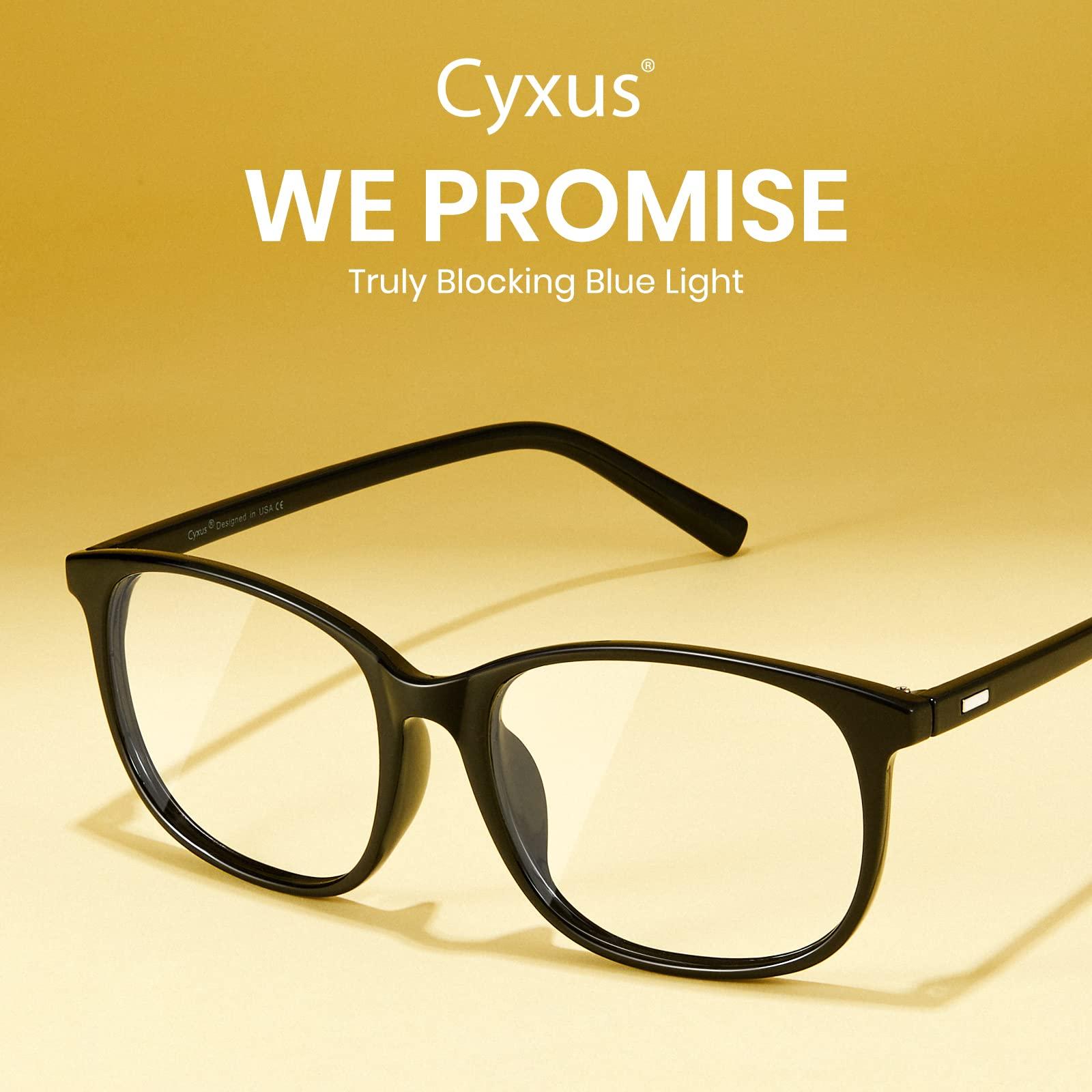 Cyxus Cyxus Transparent Lens Anti Blue Light Glasses UV Blocking Computer Eyewear