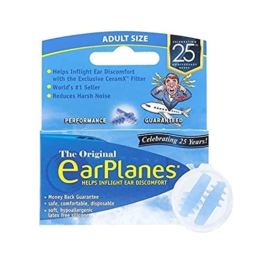 James International Cirrus Healthcare Ear Planes Flight Travel Ear Protection Earplugs New Super Soft 1 Pair EarPlanes : for Adults