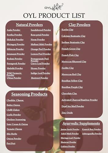 OYL OYL Natural Ashwagandha, Shatavari, Safed Musli, Kaunch Beej, Gokhru Powder Combo Packs - 500g (100g Each Pack Of 5)