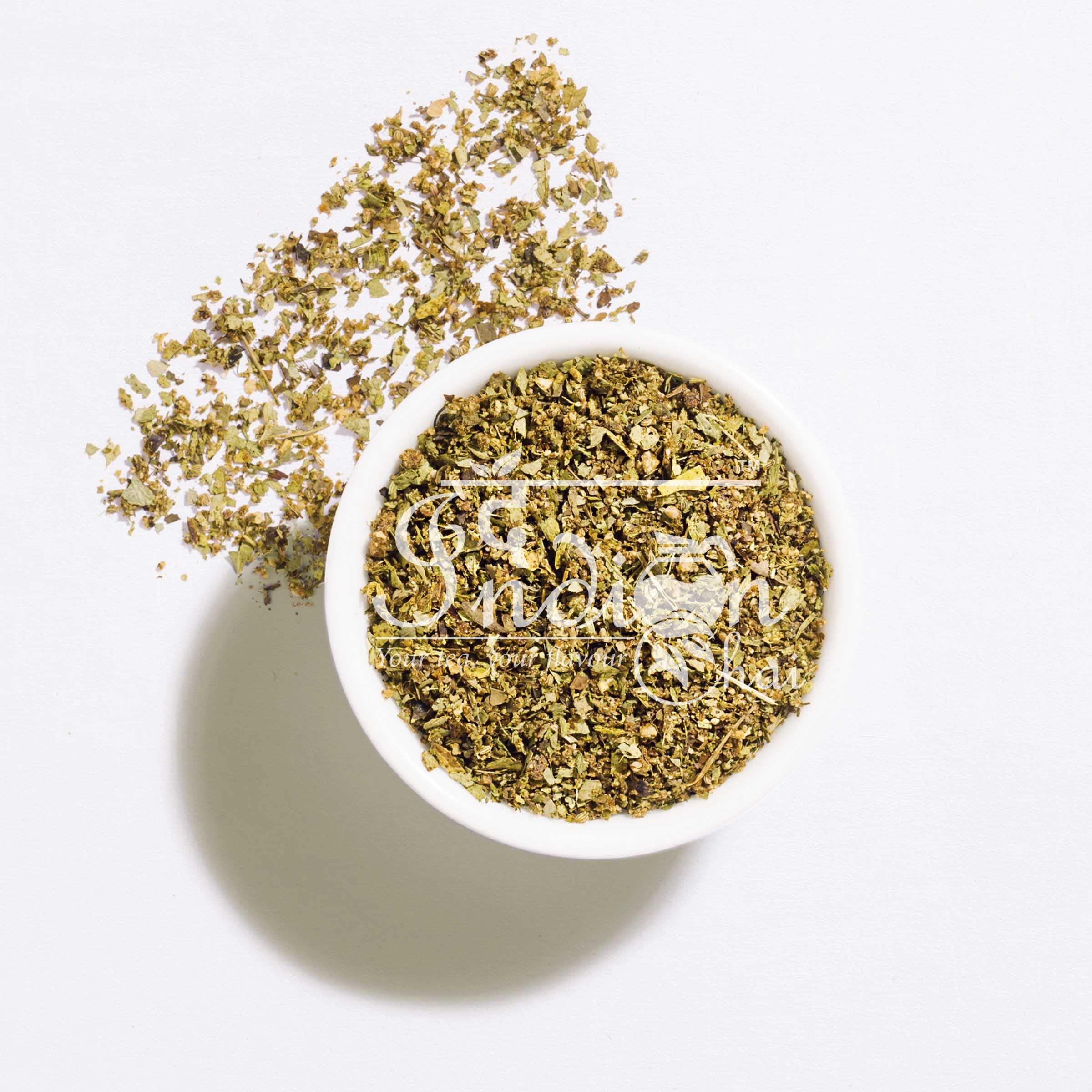 The Indian Chai The Indian Chai – Constipation Ease Tea 30 Pyramid Tea Bags with Senna Leaves, Ajwain, Black Salt, Hing etc for Easy Bowel, Digestion and Bloating, Herbal Tea