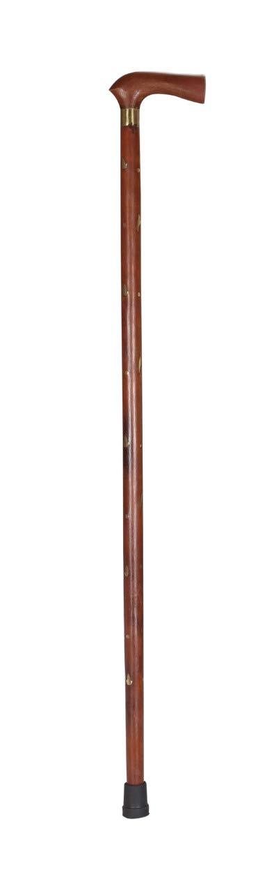 PHYSIQO PHYSIQO Walking Stick for Men/Women/Old People(36 Inch) Wooden,Design 6