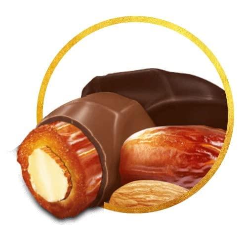 Generic Arabian Delight Chocodate Arabian Date Stuffed With A Golden Roasted Almond & Covered With Milk Chocolate 90g