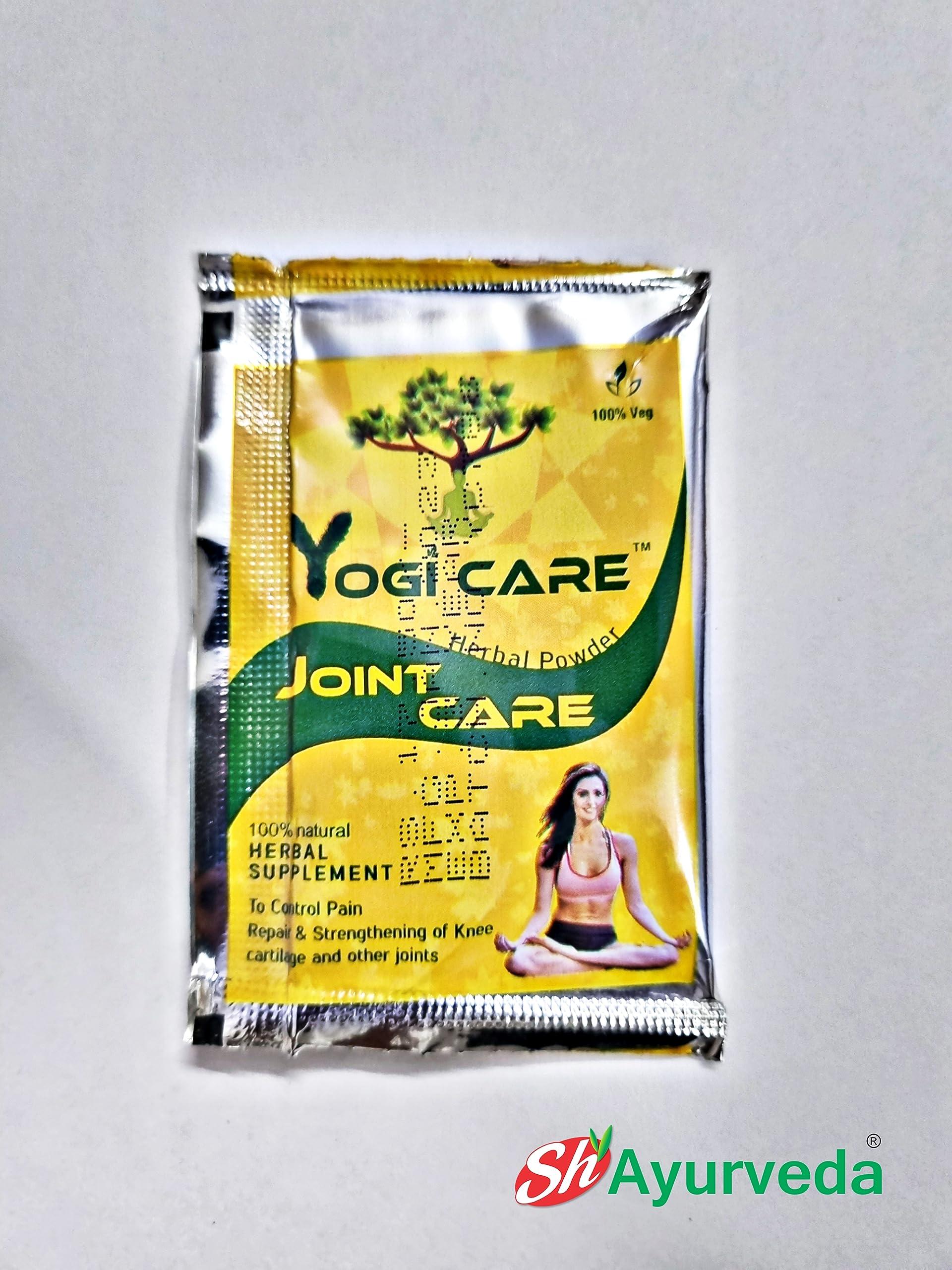 SWAMI HERBAL AYURVEDA Yogi Care Joint Powder By Swami Herbal Ayurveda Pure Natural Organic Pain Relief For Joint Pain Reliever 4gm Pouch Packing (Pack of 112)