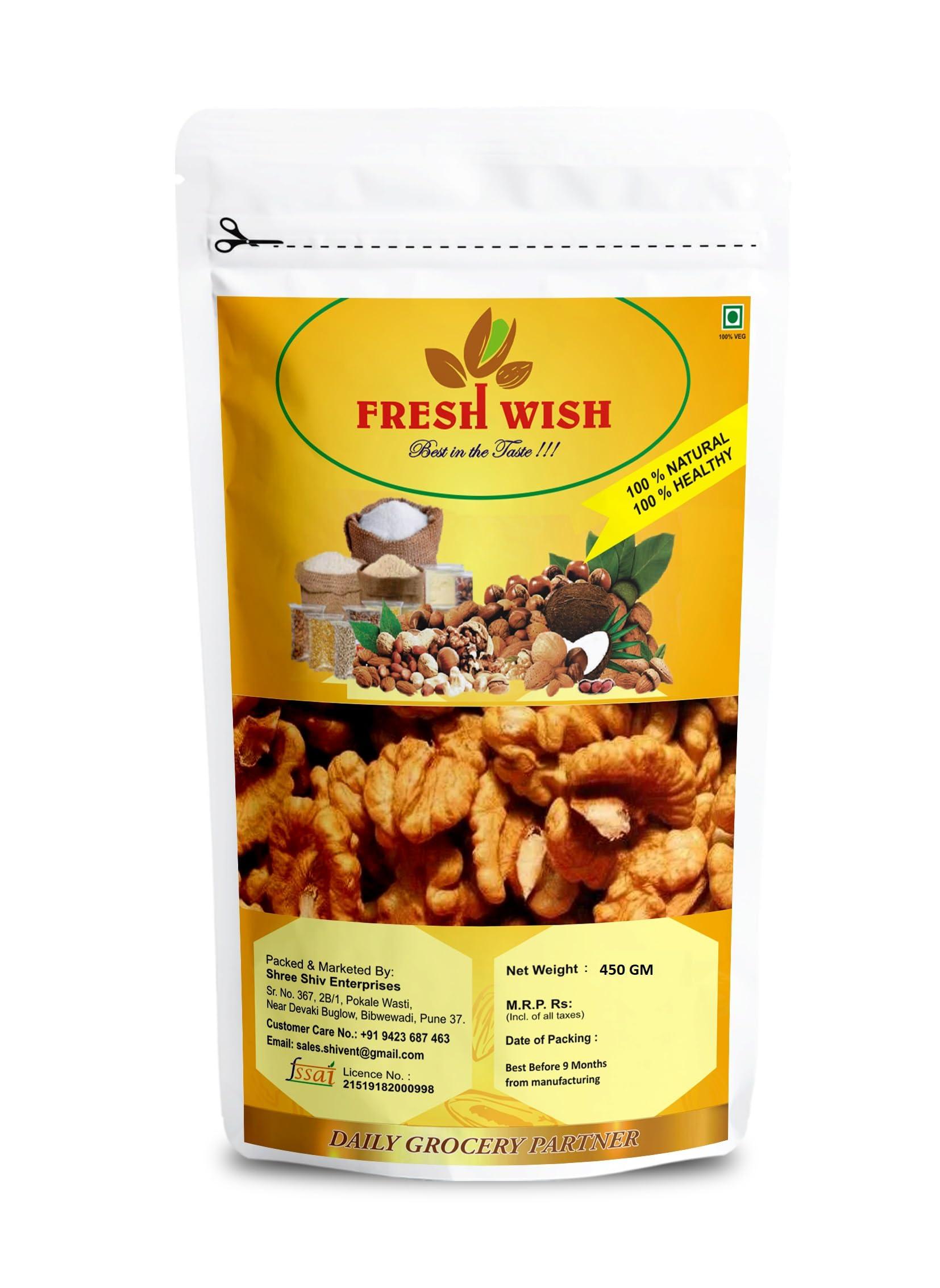 Fresh Wish Fresh Wish Walnut Akhrot (Wihout Shell) 400gm