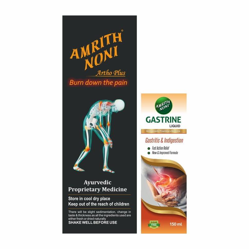 Amrith Noni Amrith Noni Gastrine 150ml & Artho Plus 750ml - Harness the Power of Nature for Digestion & Joints