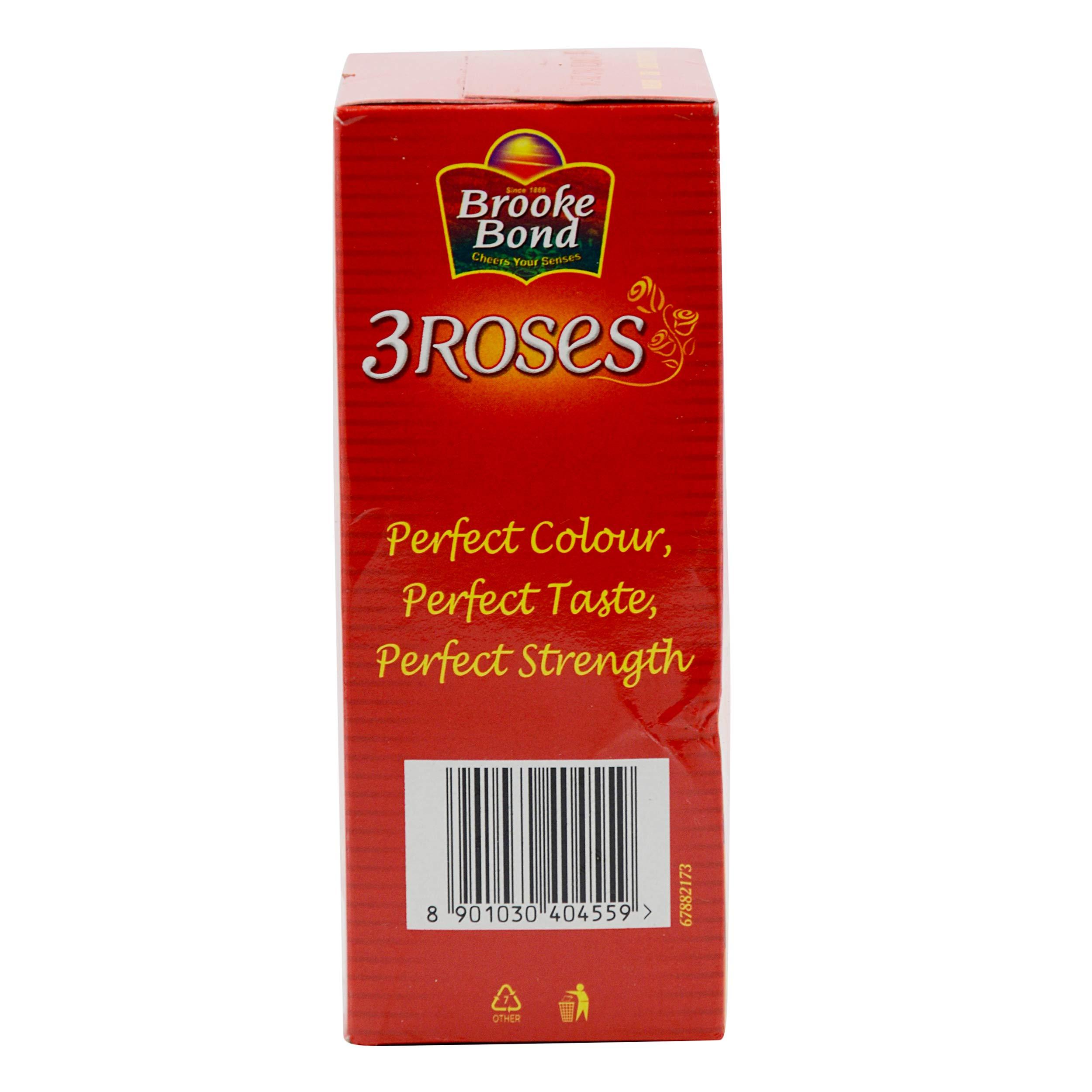 Brooke Bond Brooke Bond 3 Roses Tea, 245Gram - Assam, Loose Leaves
