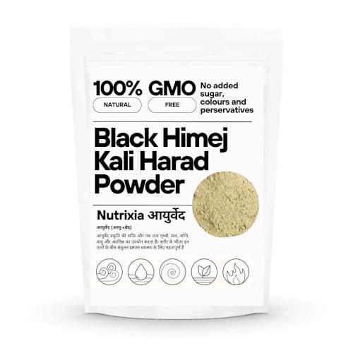 Nutrixia Food Himej powder-Kali Harad Without Seeds Powder/Black Himej Terminalia Chebula/Myrobalan (250 Gms)