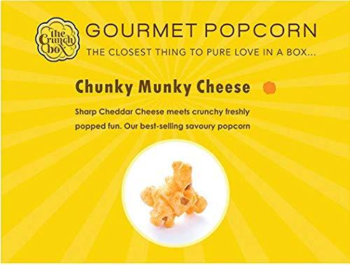 The Crunch Box The Crunch Box Combo Set 2 Large Tins Hot Caramel Crunch & Chunky Munky Cheese 600 Grams