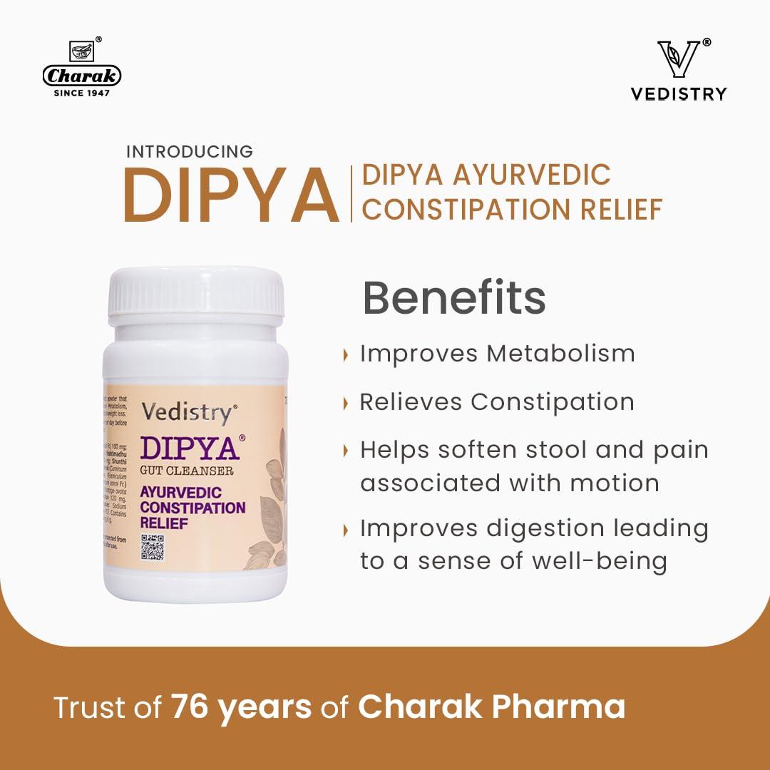 Vedistry Vedistry Dipya Combo Kit: Complete Ayurvedic Digestive Solution - Syrup, Tablets, and More!
