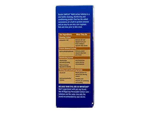 Susicit Boston Simplus Multi Action Solution with Daily Protein Remover # 424 - 3. 5 Oz