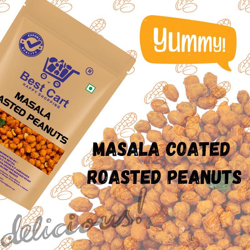 Best Cart-Happy shopping Best Cart-Happy shopping Masala Roasted Peanuts Masala Coated Peanut Kerala Style |Masala Coated Groundnuts (400g)