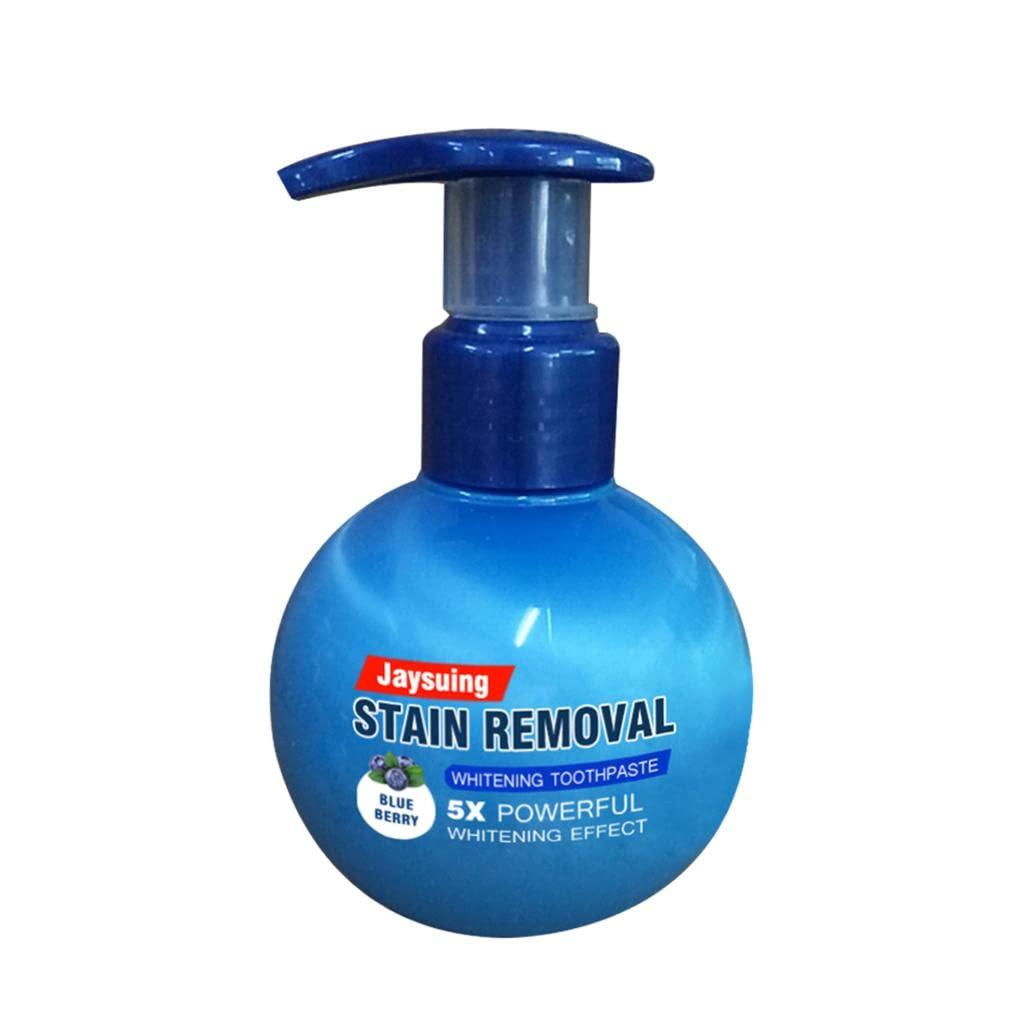 JAZZY PEARLS JAZZY PEARLS Stain Removal Whitening Toothpaste Fight Bleeding Gums Fresh Blueberry