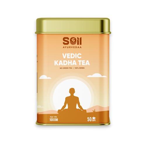 The9ties Soil Ayurvedaa Vedic Kadha | Herbal Tea| Boost Immunity | Detoxification | Effective against Common Cold & Cough