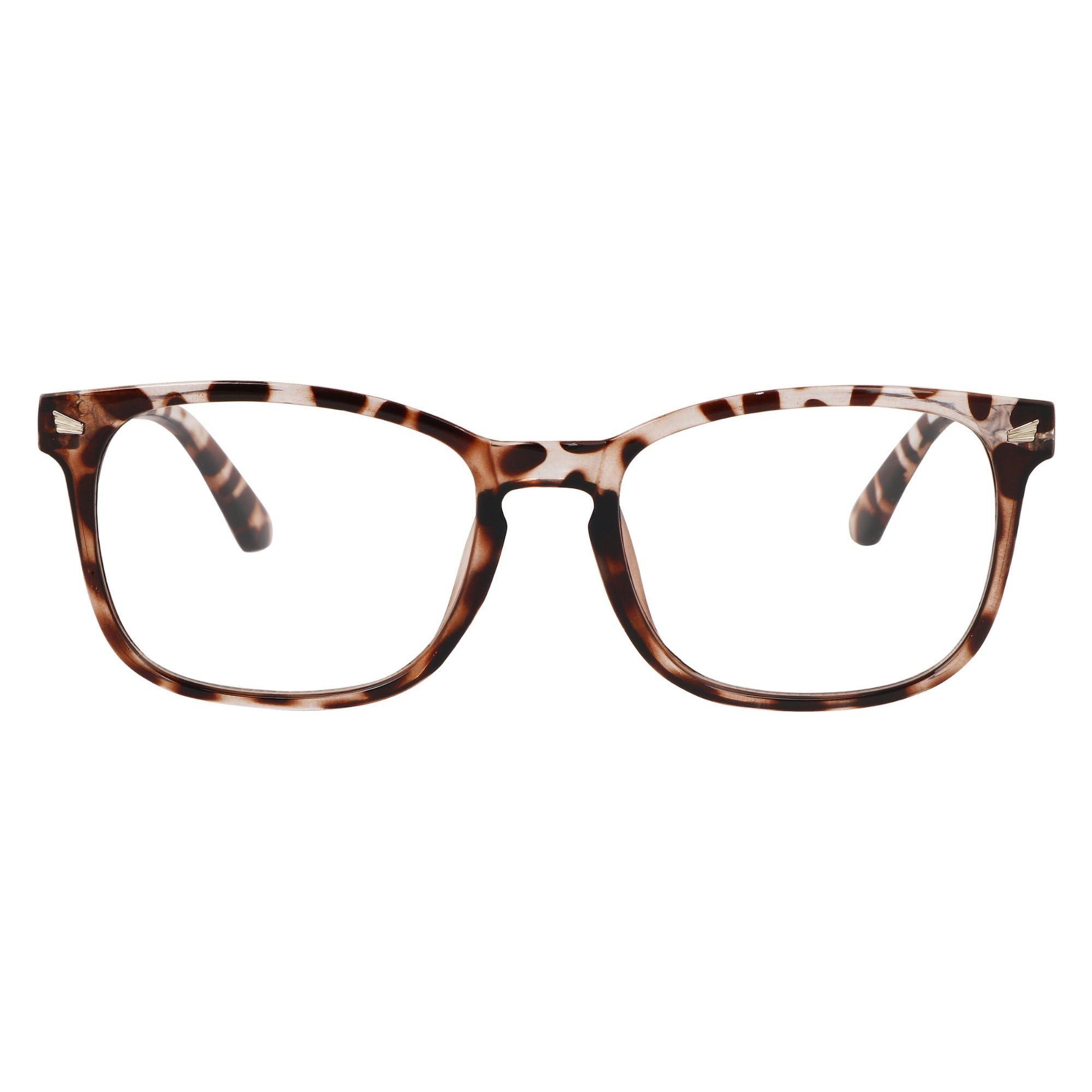 CHEERS DEVICES CHEERS DEVICES Blue Light Glasses For Woman Men, Computer Reading/Gaming/Tv/Phones, Anti-Glare Eye Protection And Uv400 Ray Eyeglasses(Leopard)