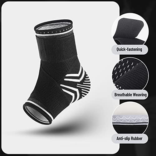 AIXING Ankle Brace Adjustable Support Elastic Strap for Basketball Cycling Sport Protection
