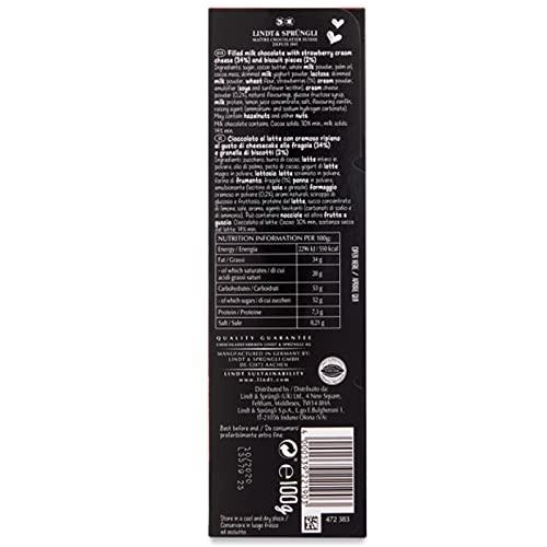 Lindt Lindt Hello Strawberry Cheesecake Bar Pouch, 100 g