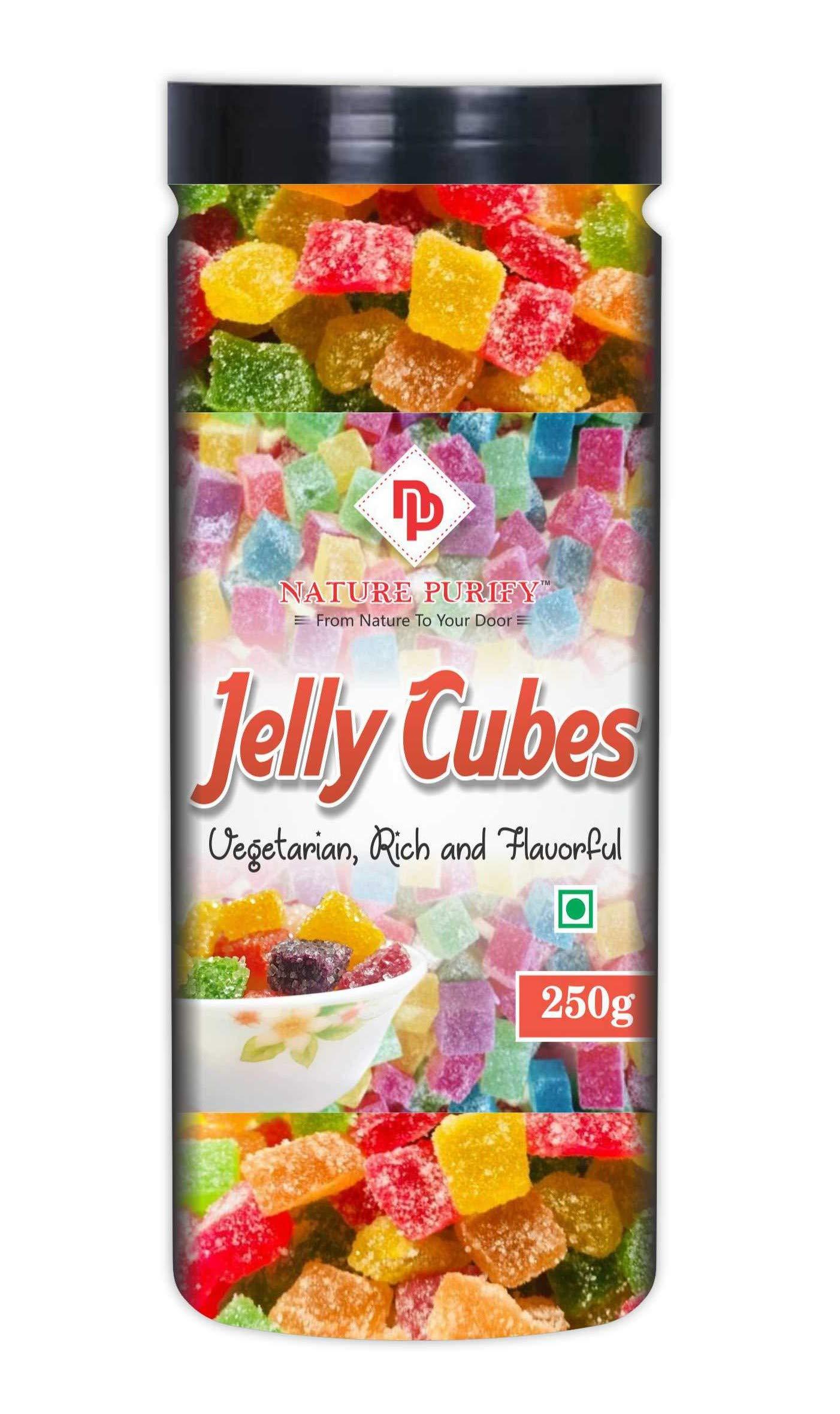 Nature Purify Nature Purify : Jelly Cubes | Soft Candy | Colourfull Candy | 250gms