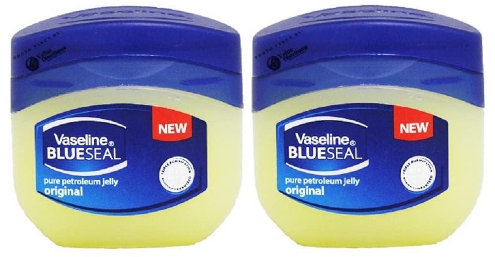 Vaseline Vaseline 50Ml Original Pure Petroleum Jelly X 2, Multicolor