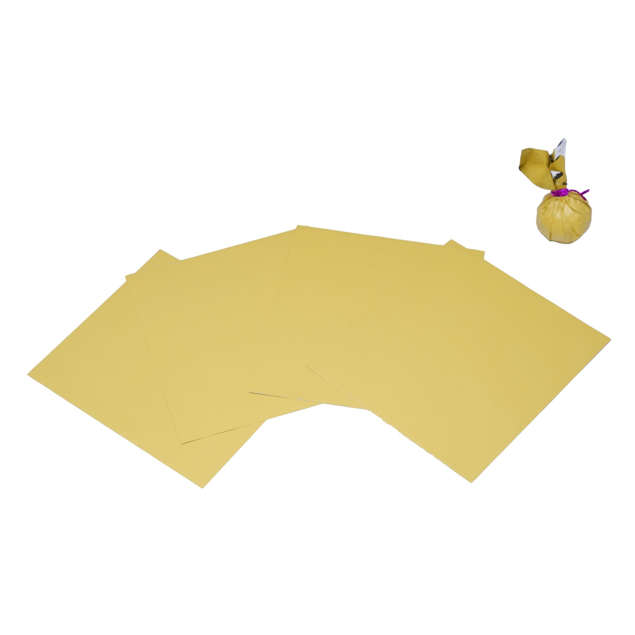 Esslly Esslly Matte Banana Yellow Chocolate Wrapper | 12.5x10.5 cm | Pack of 250 | Premium Quality, Non-Smudge, Vibrant Colors | Made in India