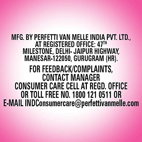 HappyDent Happydent Wave, Xylitol Sugarfree Fruity Flavour, Bubble Gum Bottle Pack, 231.2g (Pack of 8)