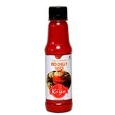 Kiyo KIYO Combo Pack Of Red Chilly Sauce, Green Chilly Sauce, Soya Sauce & Red Chilly Garlic Sauce || Vegan and Natural Ingredients || Made With Fresh Chillies And Garlic || 210 gm Each (Pack Of 4)