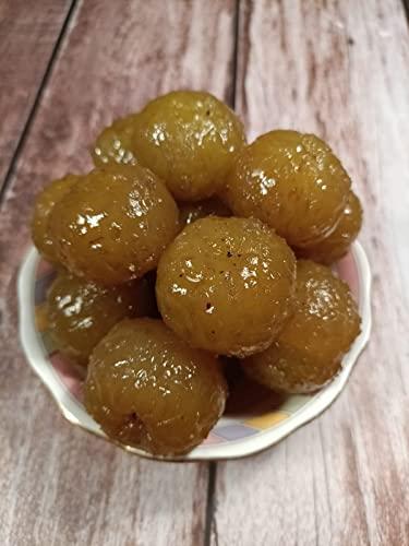 jain's pure JAIN'S PURE SOOKHA AMLA MURABBA/GOOSBERRY PRESERVE, 900 GM