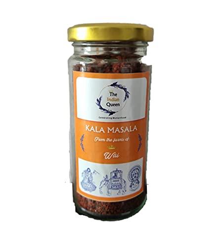 The Indian Queen The Indian Queen Maharashtrian Kala Masala 100% Natural & Pure with No Preservatives; Organic Homemade Maharashtrian Masalas - 100gms