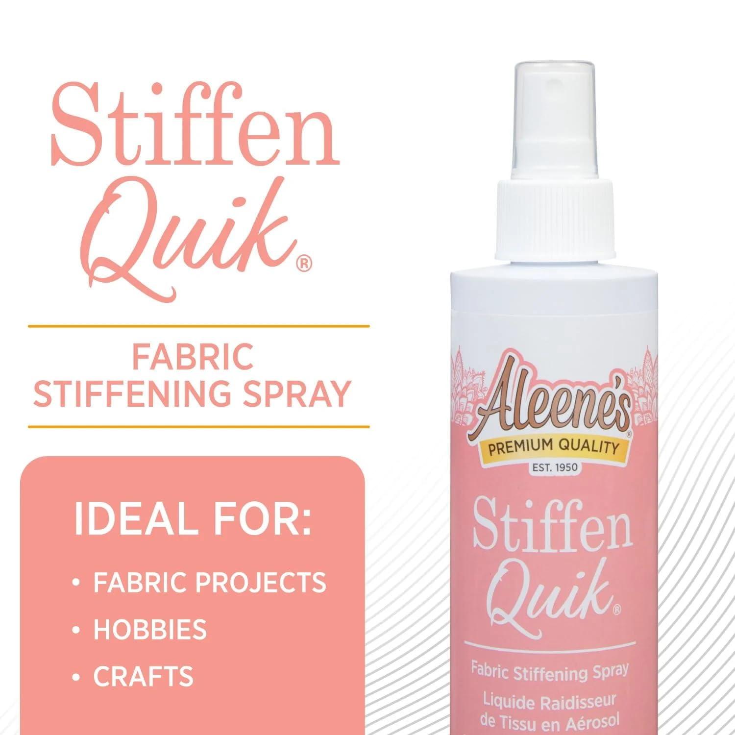 Aleene's I Love To Create Aleene's Stiffen-Quick Fabric Stiffening Spray 8oz
