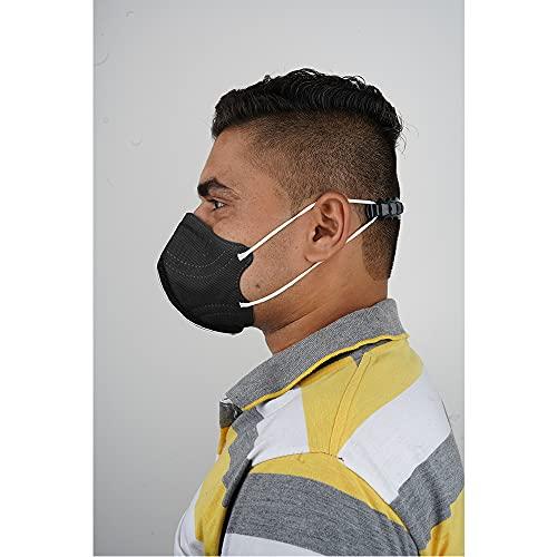 Primelife Primelife Mask Extender Strap Ear Savers for Masks Universal Size Mask Holder 4 Adjustment Slots Compatible with Cloth Mask For Kids and Adults Mask Strap Pack of 12 - Multicolour (M-E - 12)