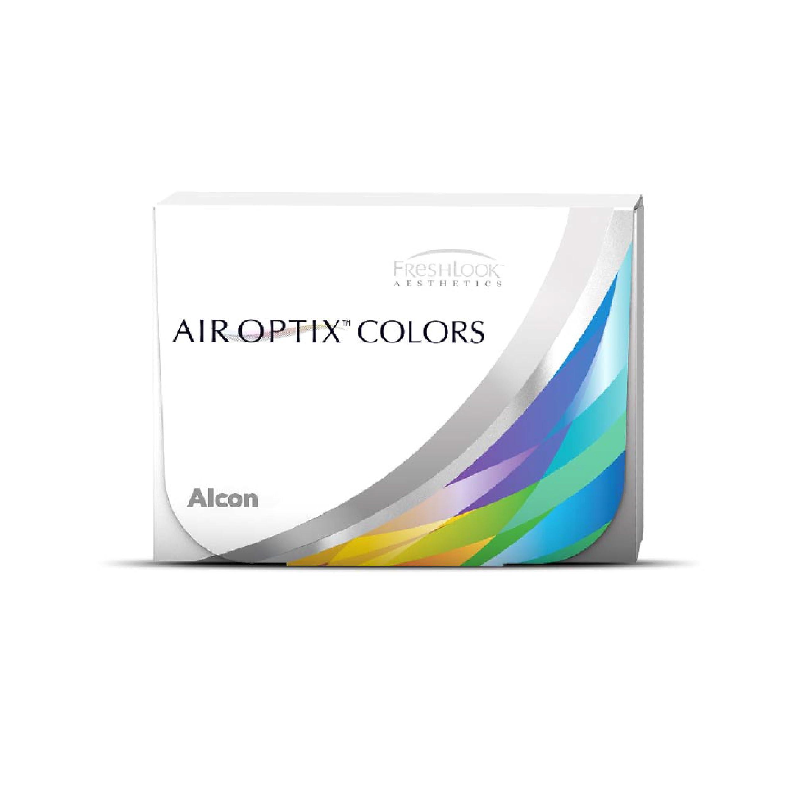 ALCON Alcon AirOptix Colors - Monthly Color Contact Lenses (-07.00, Sterling Gray, Pack of 2)