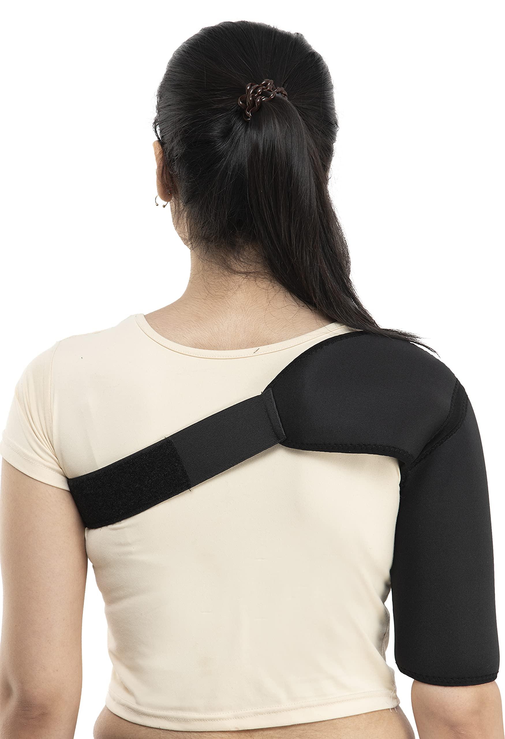 Oliver Oliver Premium Shoulder Pad Left Shoulder Neoprene Brace and Rotator Cuff Support Breathable Fitness Compression Sleeve for Men Women