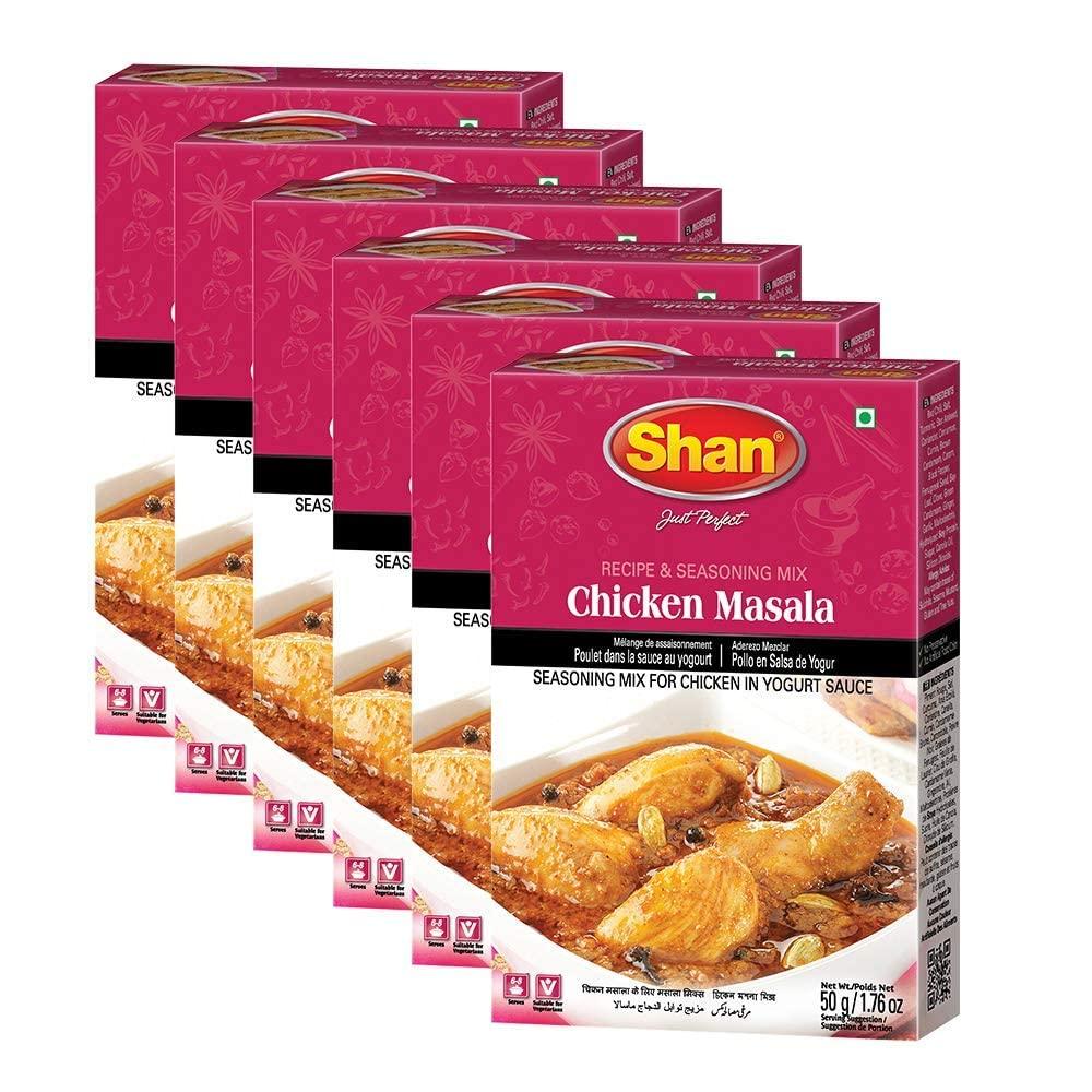 Shans Shan Chicken Masala, 1.76 oz  50 g, 8 Pack