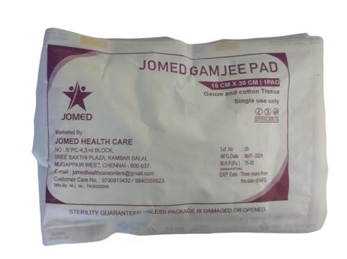 JOMED JOMED GAMJEE PAD SIZE : 15CMX30CM 1 PAD STERILE PACK - PACK OF 4