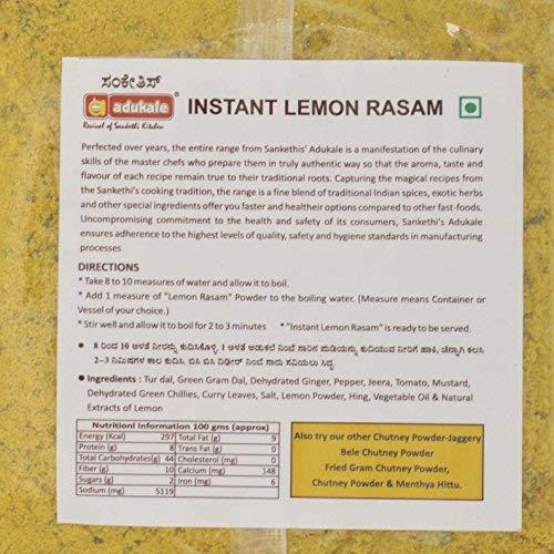 Adukale adukale Instant Lemon Rasam, 200g