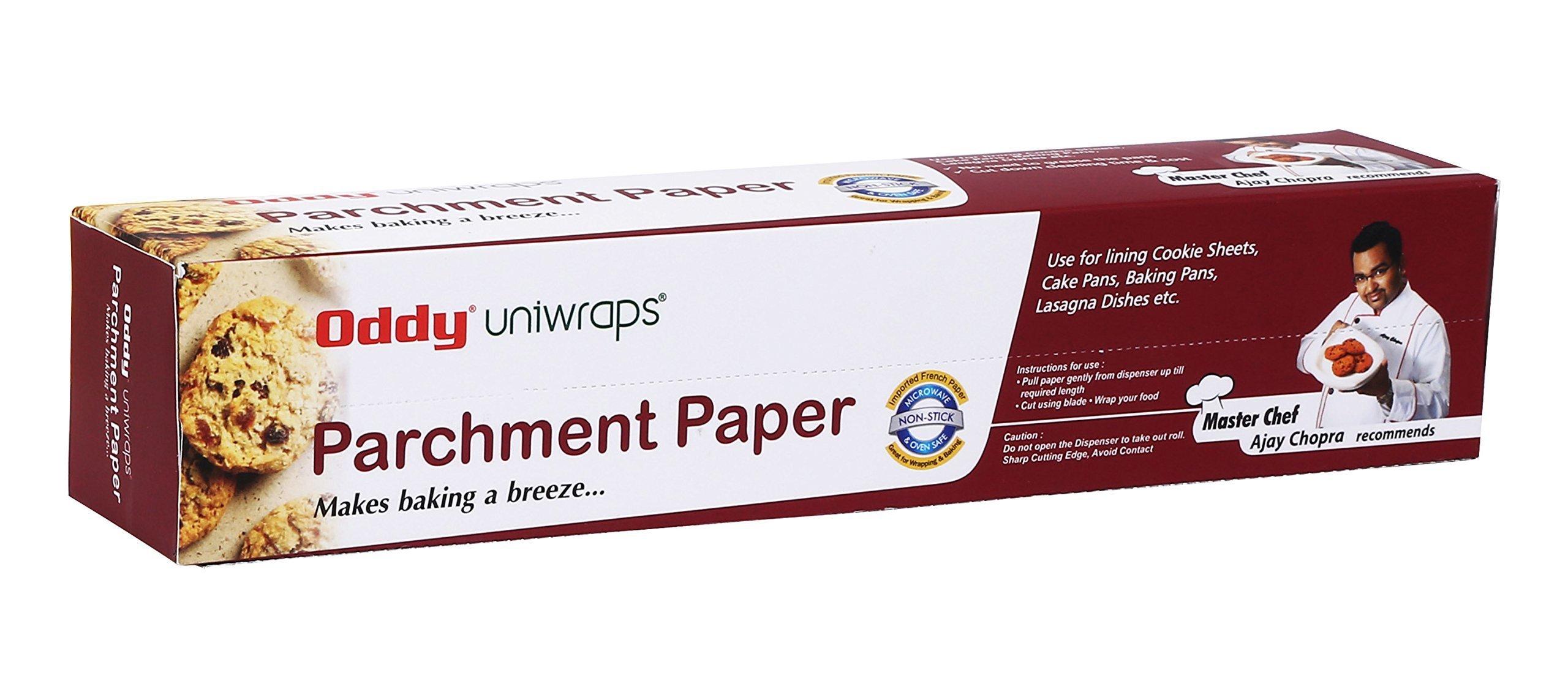 Oddy Uniwraps Oddy Uniwraps Food Wrapping Paper + Baking and Cooking Parchment Paper (White)