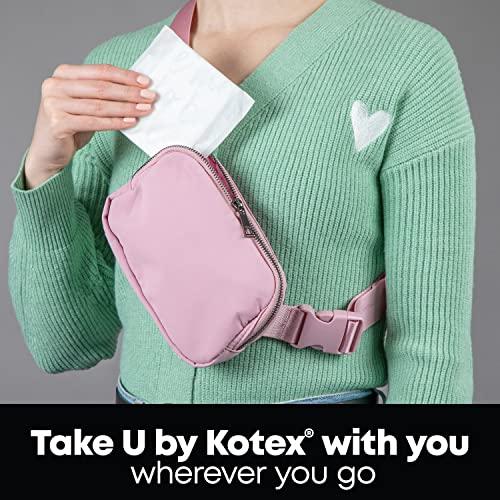 U by Kotex U by Kotex Security Ultra Thin Pads Long Unscented 56 Count