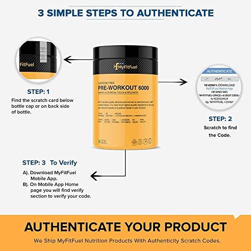 MyFitFuel MyFitFuel L Arginine Alpha-Ketoglutarate (AAKG) Pre Workout Powder | 100gm (Unflavoured)