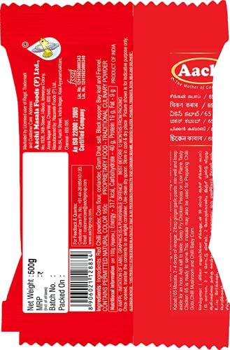 Aachi Aachi Chicken Masala 500gms + Chicken 65 Kabab Masala 500gms + Kulambu Chilli Powder 500gms
