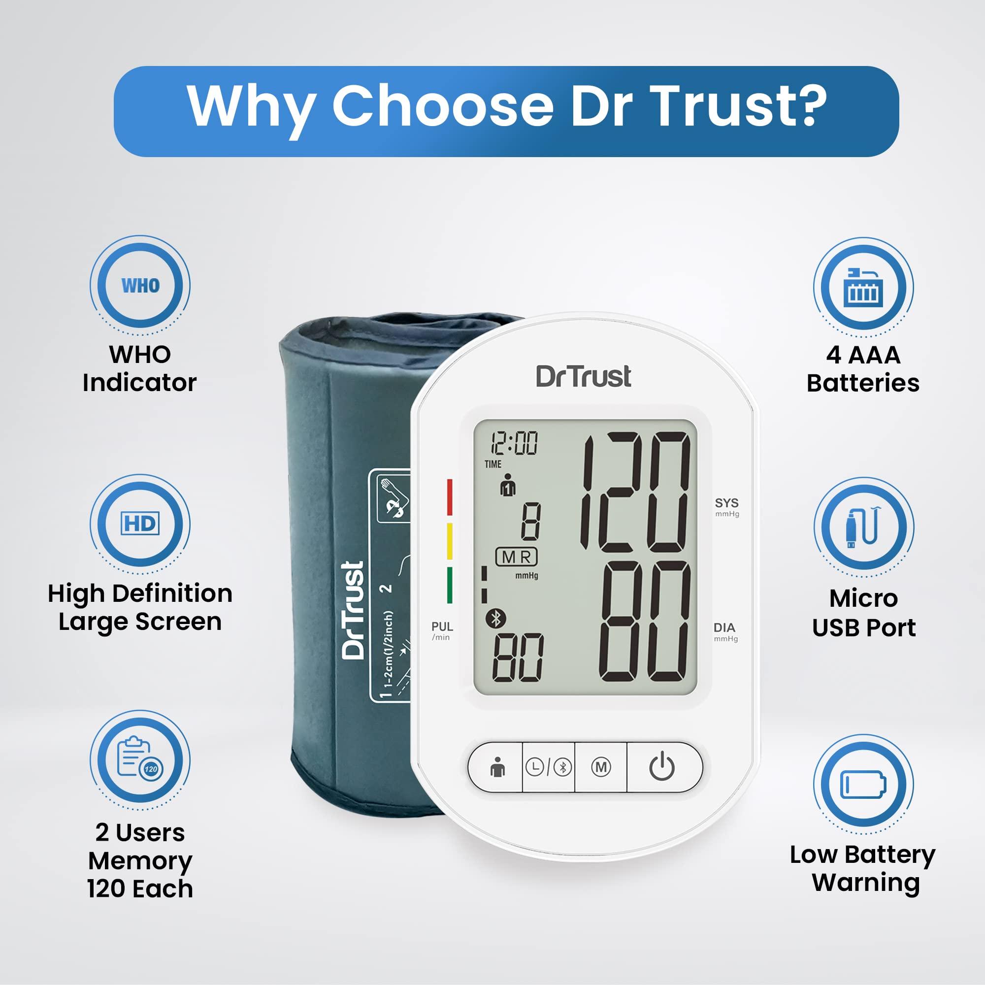 Dr Trust Dr Trust Bp Check Pro Core, Model With Bt-124