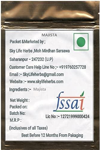 Sky Life Sky Life Majith - Manjistha - Rubia Cordifolia - Indian Madder - Manjestha - (400Grm)