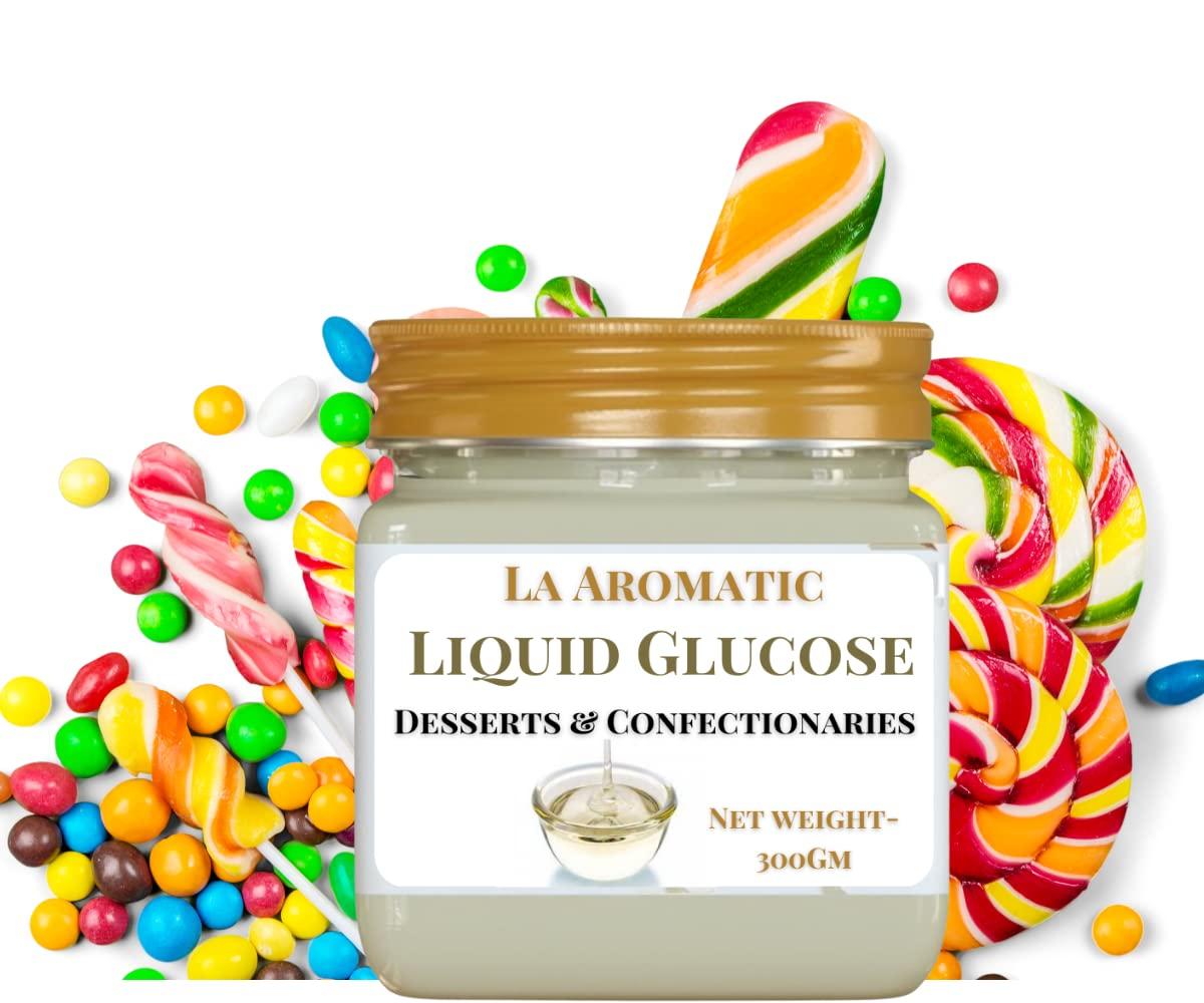 LA AROMATIC La Aromatic Liquid Glucose 300gm,Liquid Glucose for Making Cake and ice Cream, Sweetener for Deserts